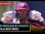 West Indies Won by 2 Wickets I Fifty for Tilak Verma